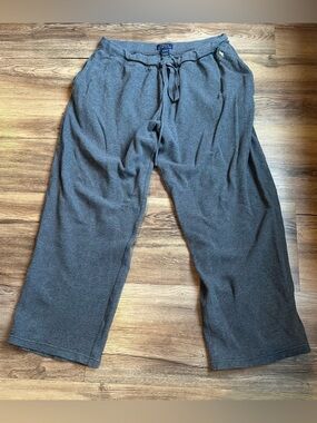 Polo by Ralph Lauren Men’s Charcoal Gray Knit Jogger Pants